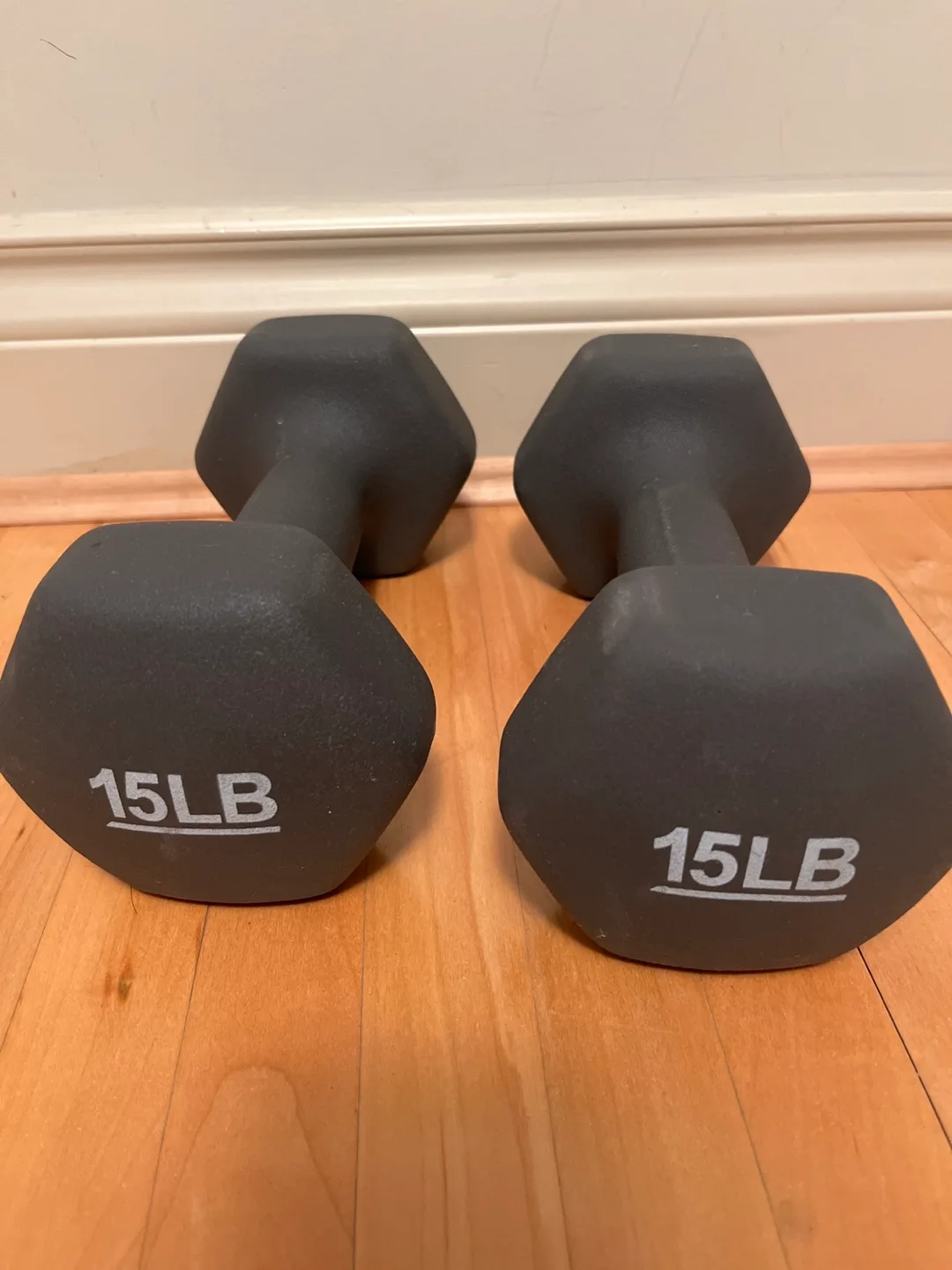 Pair of 15LB Dumbbells thumbnail