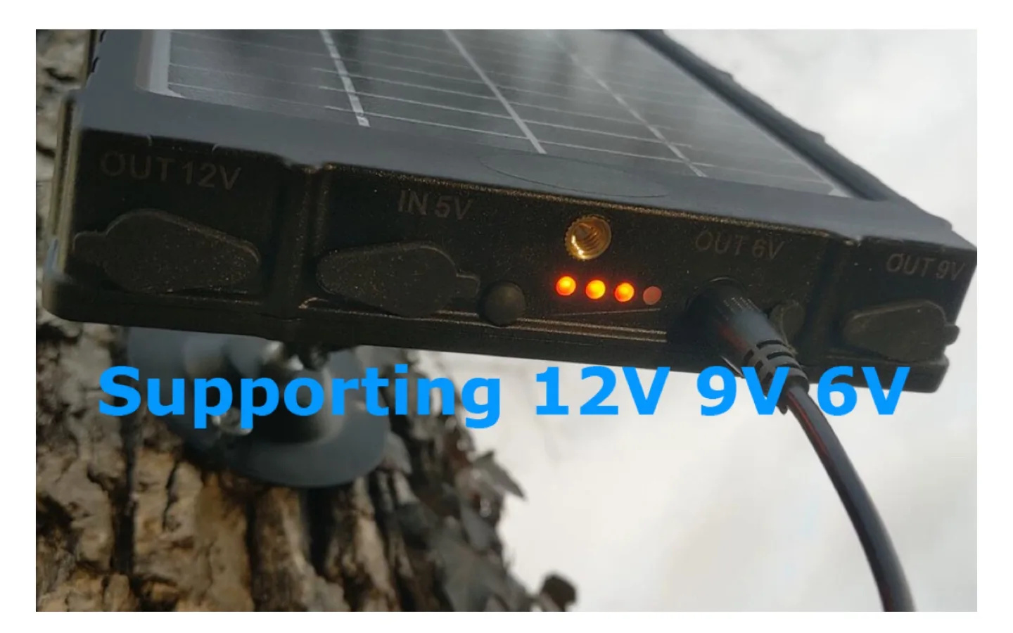 TKKOK Solar Charger XS8 image indicator(4)