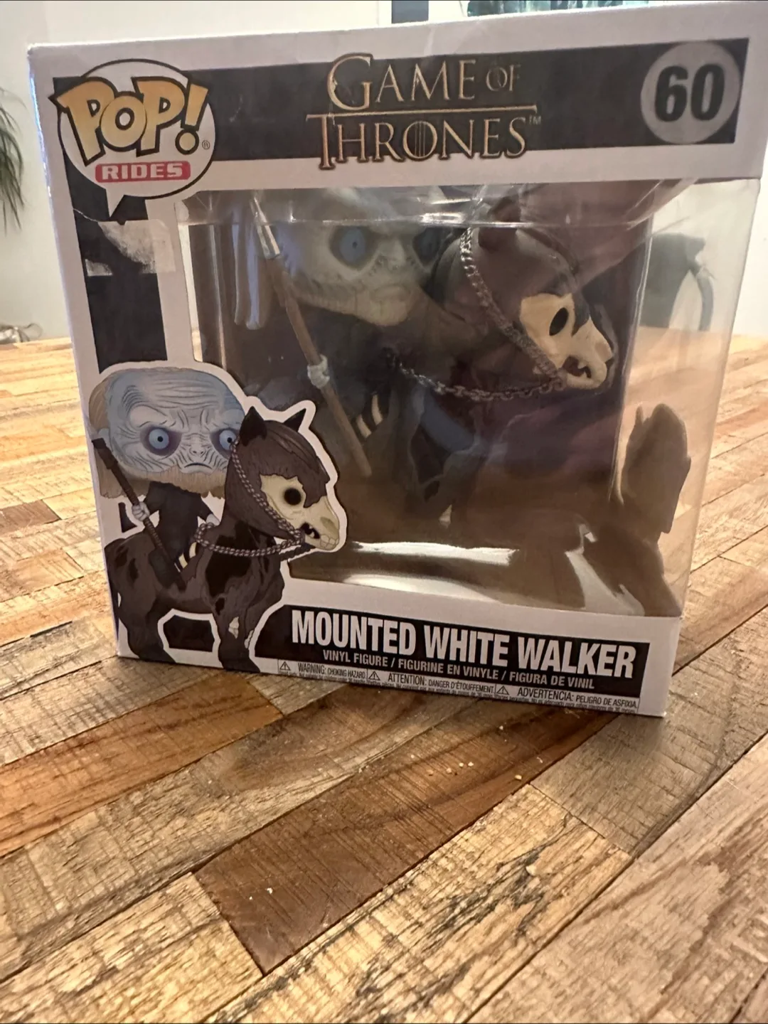 Funko Pop! Rides Game of Thrones Mounted White Walker #60 thumbnail