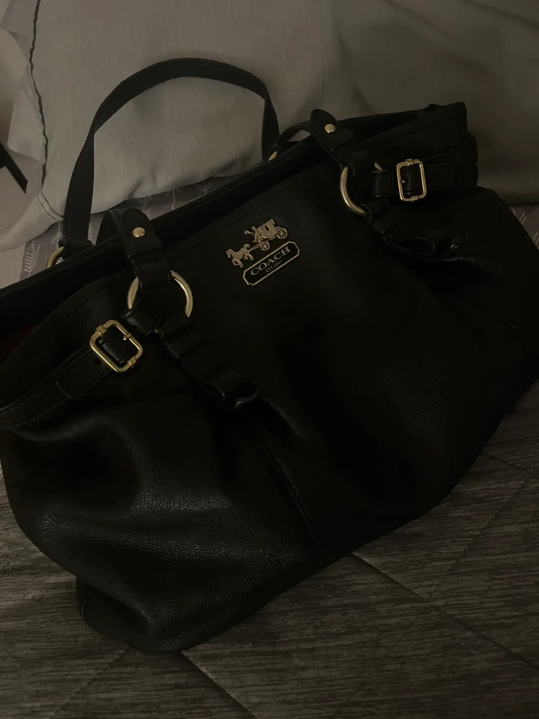 Coach Black Legacy Bag thumbnail