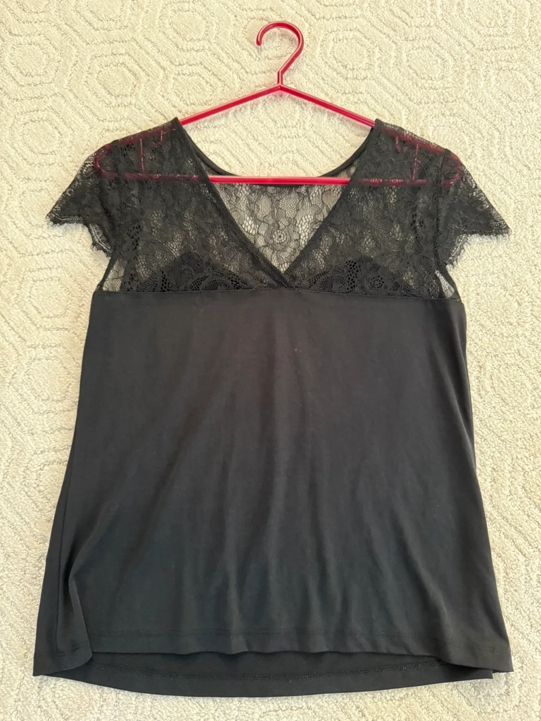 Dynamite Black Lace Top image indicator(2)