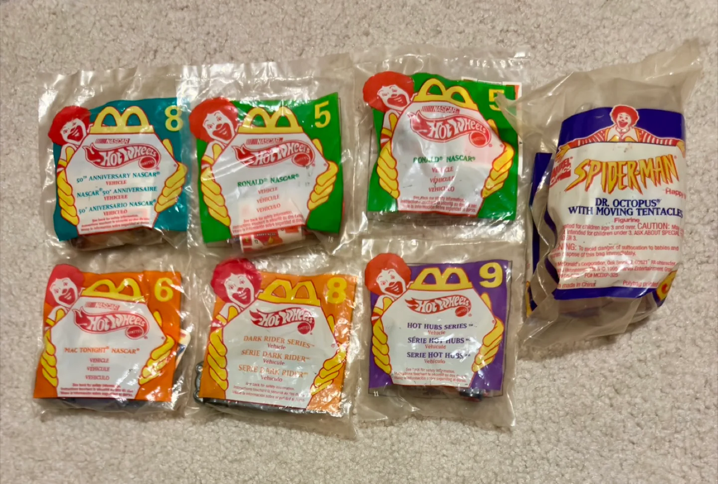 Hot Wheels McDonald's Happy Meal Toys - Sealed thumbnail