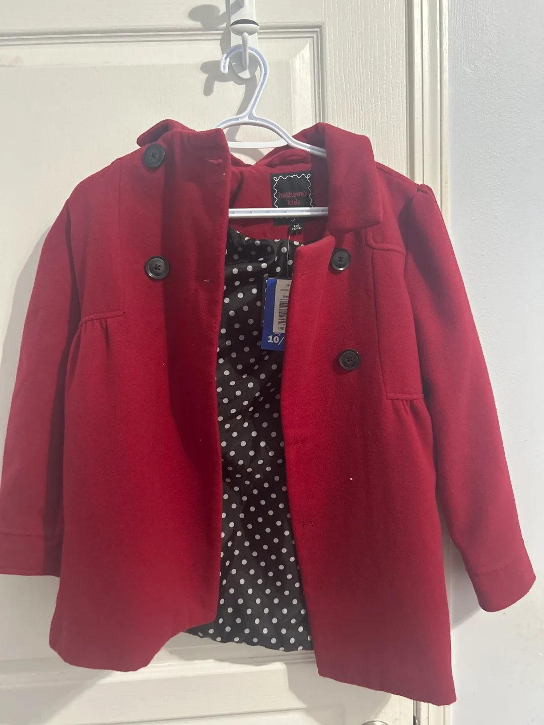 Kids Red Coat thumbnail
