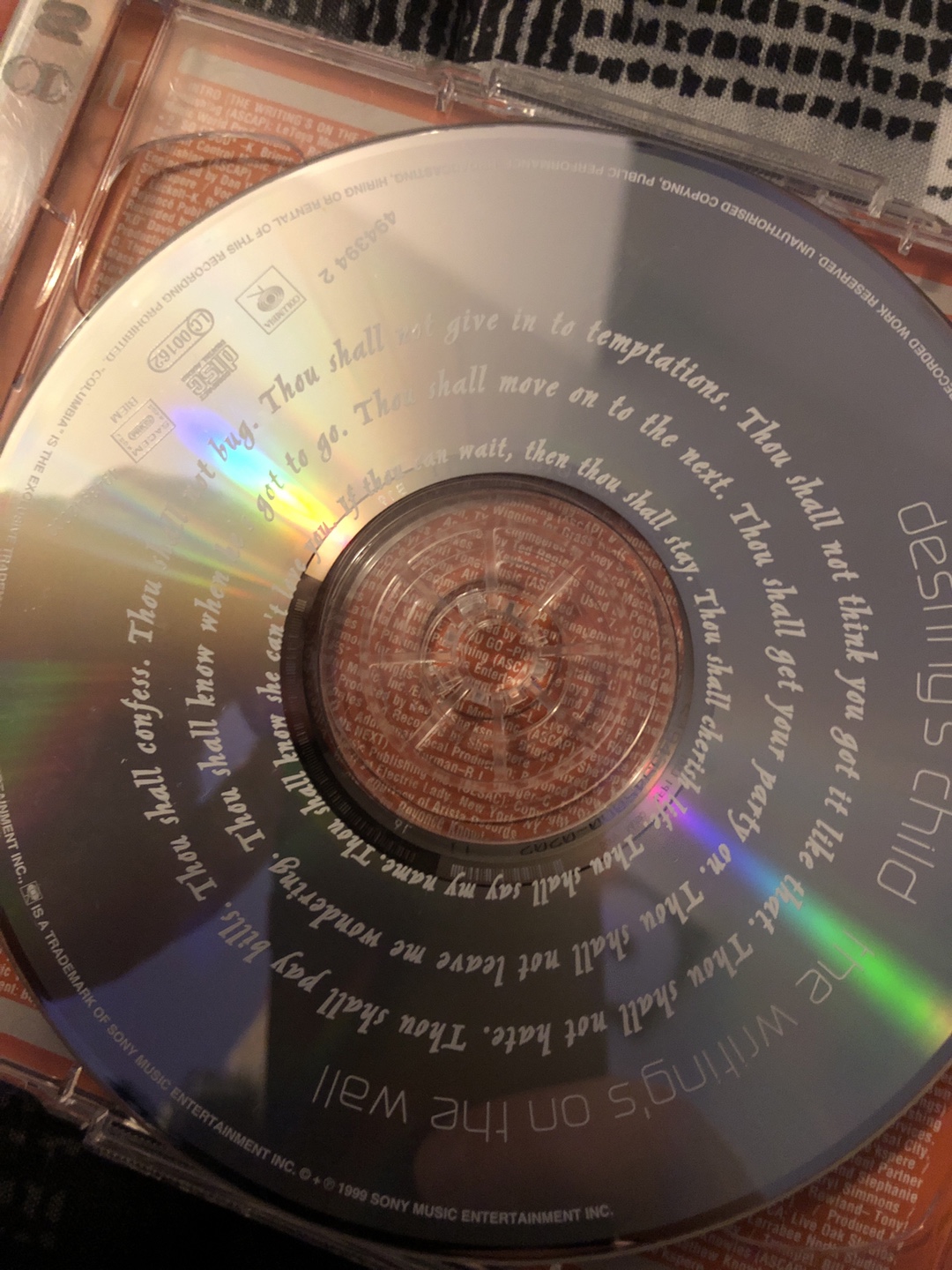 Destiny's Child - The Writing's on the Wall CD - photo 4