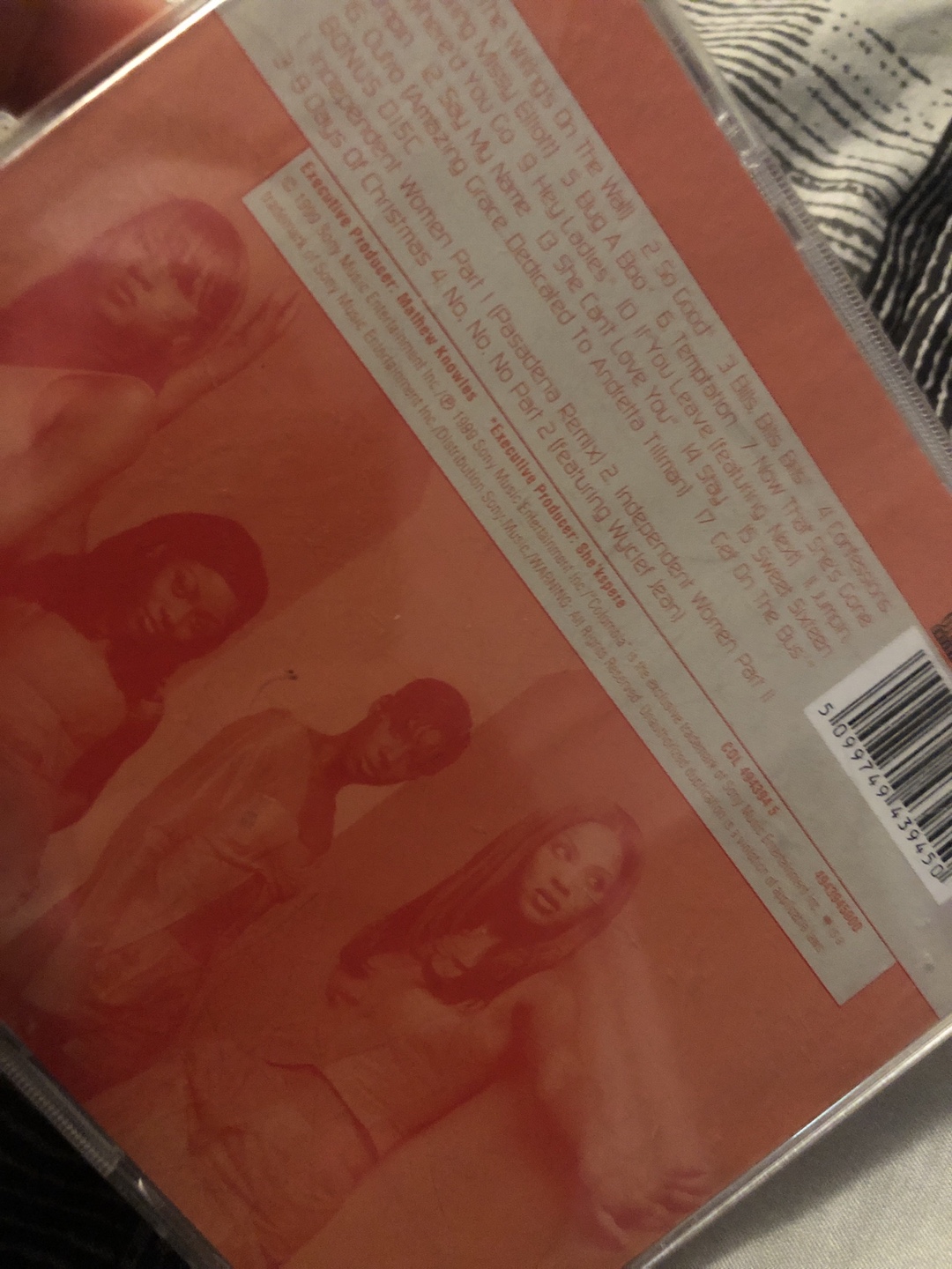 Destiny's Child - The Writing's on the Wall CD - photo 3