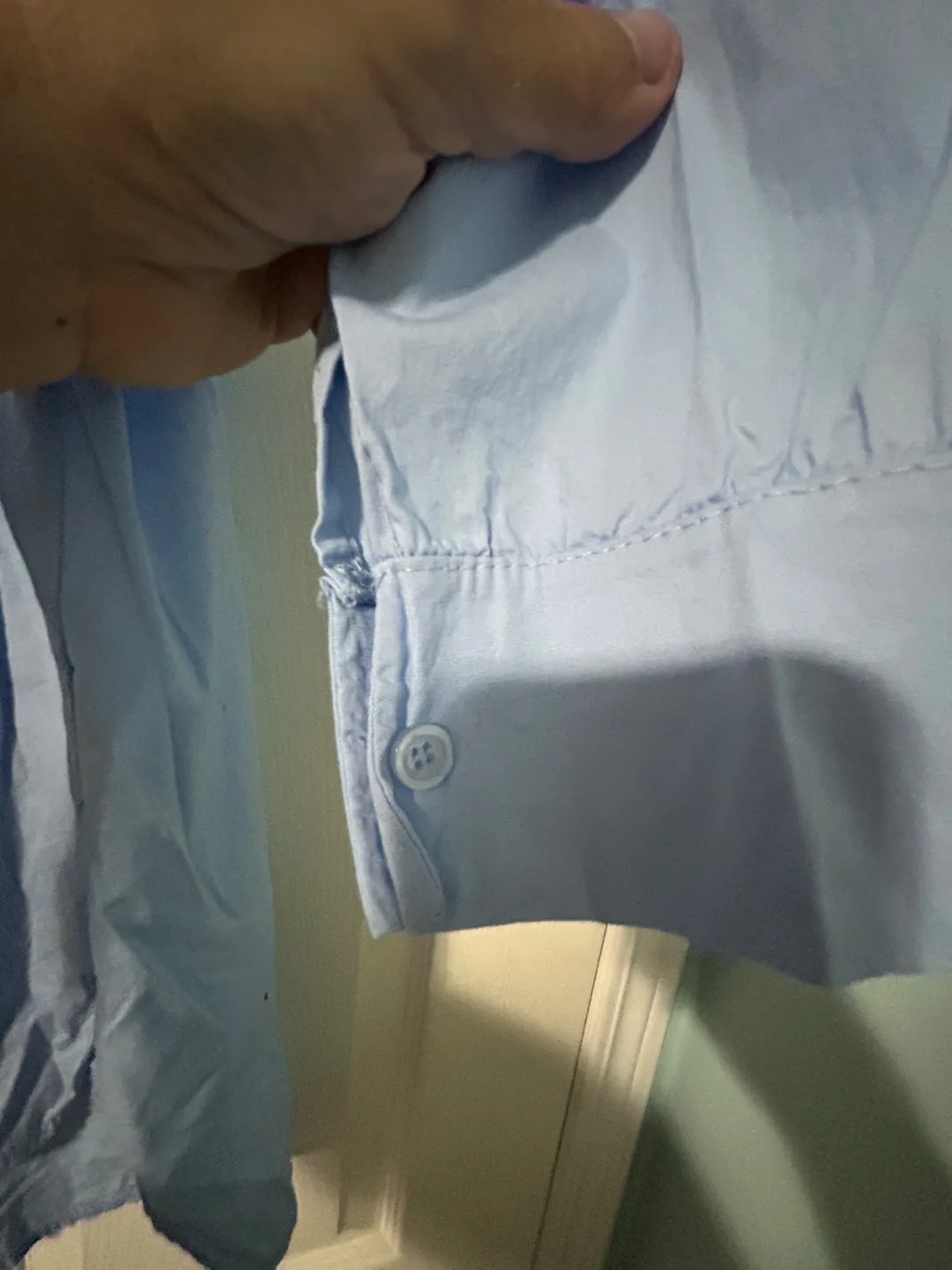 New Ladies Button-Up cotton shirt -L/XL image indicator(4)