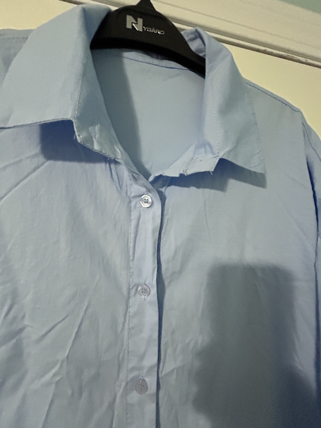 New Ladies Button-Up cotton shirt -L/XL - photo 3