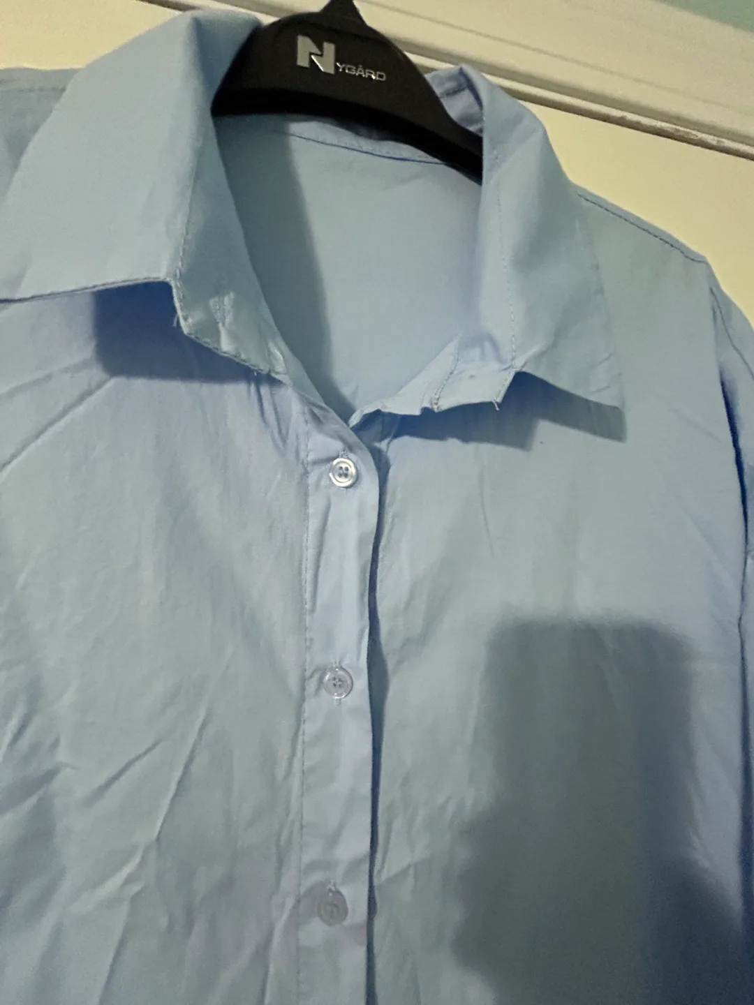 New Ladies Button-Up cotton shirt -L/XL image indicator(3)