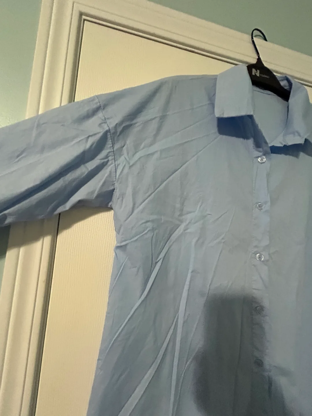 New Ladies Button-Up cotton shirt -L/XL image indicator(8)