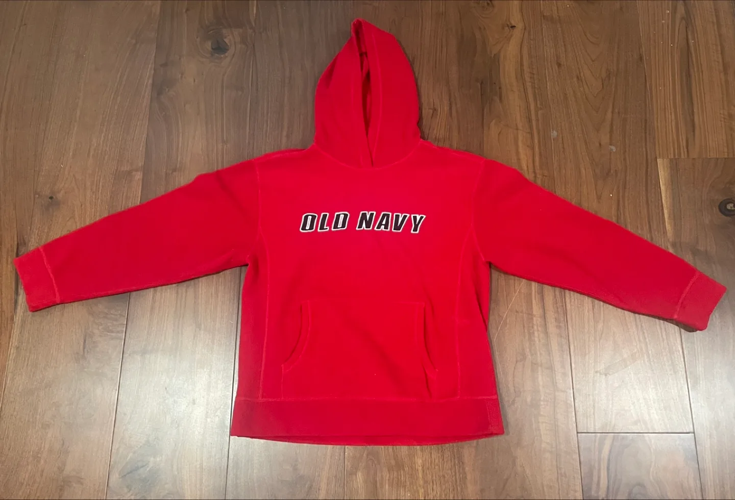 Red Fleece Old Navy Sweater - Size Men’s Medium thumbnail