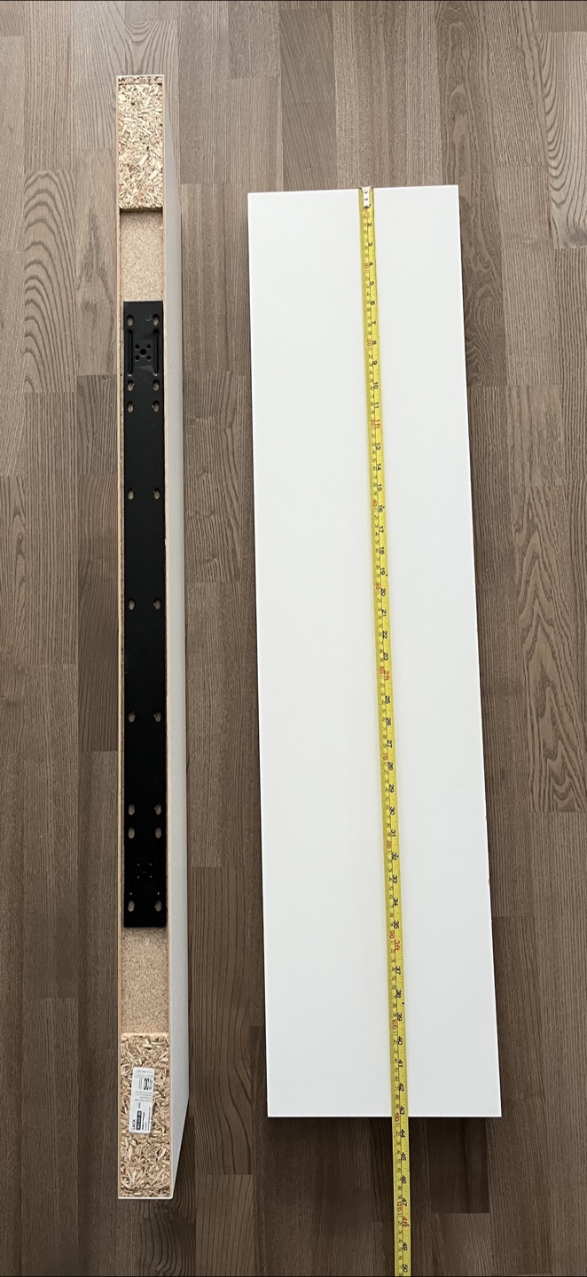 IKEA Lack White Wall Shelf