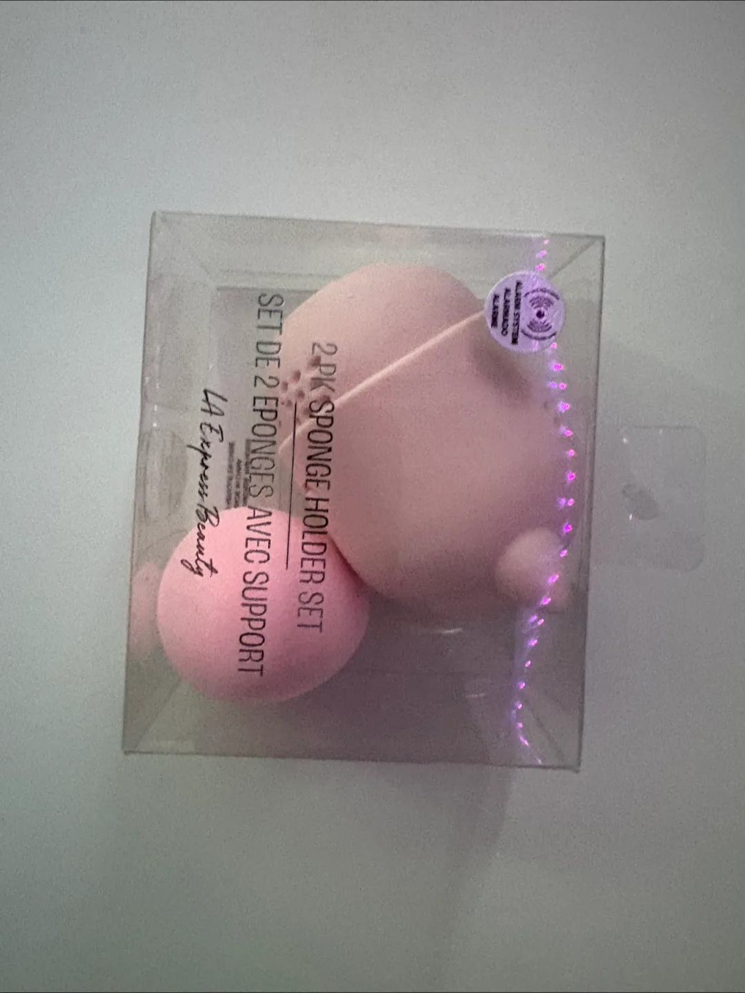 New 2-Pk Sponge Holder Set - LA Express Beauty thumbnail