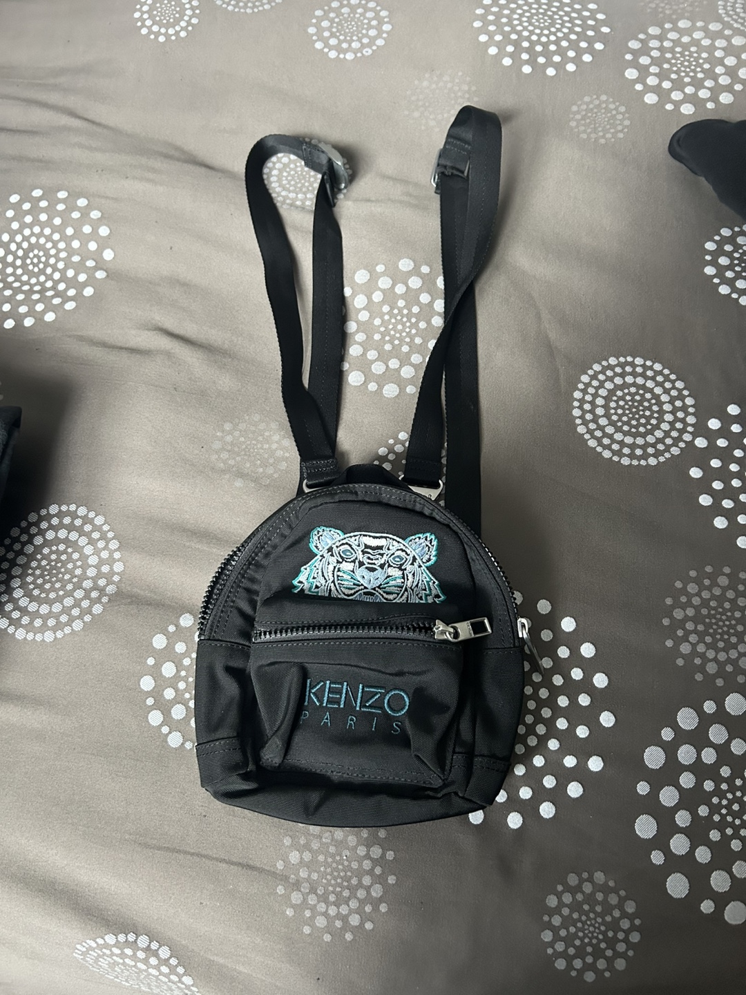 Kenzo Paris Black Mini Backpack