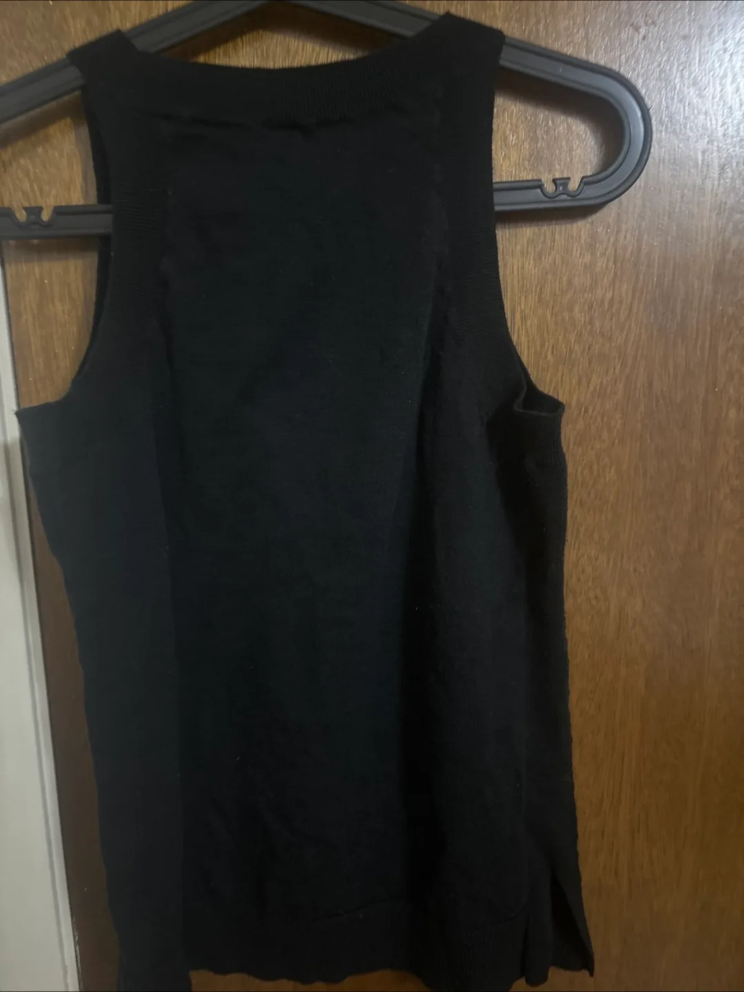 Banana Republic Black Sleeveless Knit Top XS image indicator(2)