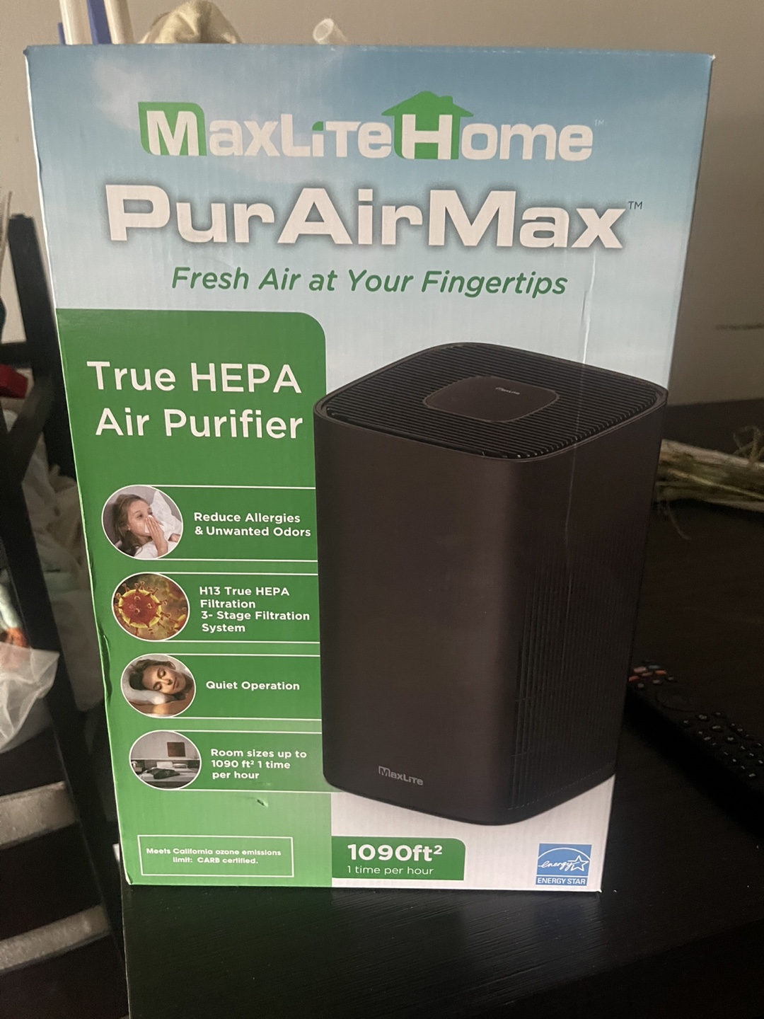 MaxLite Home PurAirMax True HEPA Air Purifier - photo 2