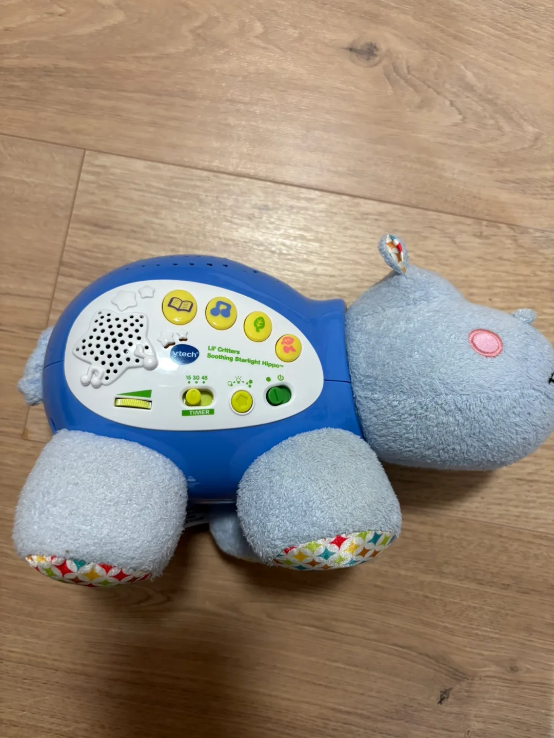 VTech Lil' Critters Soothing Starlight Hippo thumbnail
