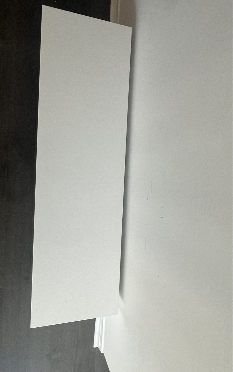 Ikea white TV console table - photo 4