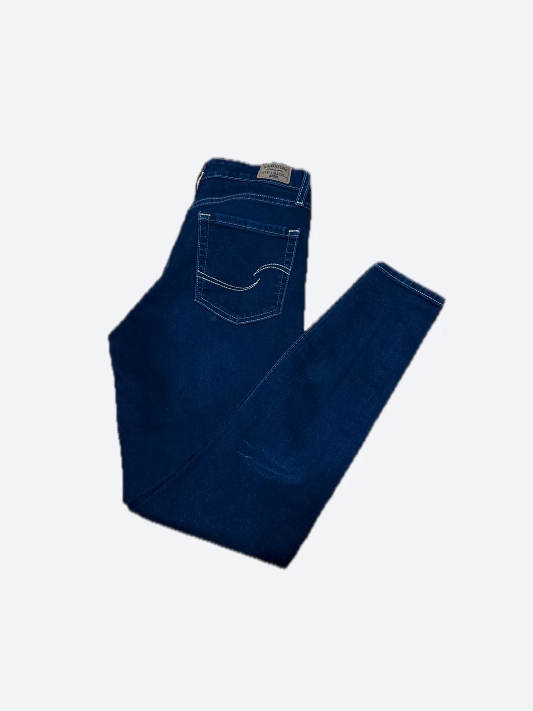 Signature Levi Strauss & Co. Mid Rise Skinny Jeans - 6M thumbnail