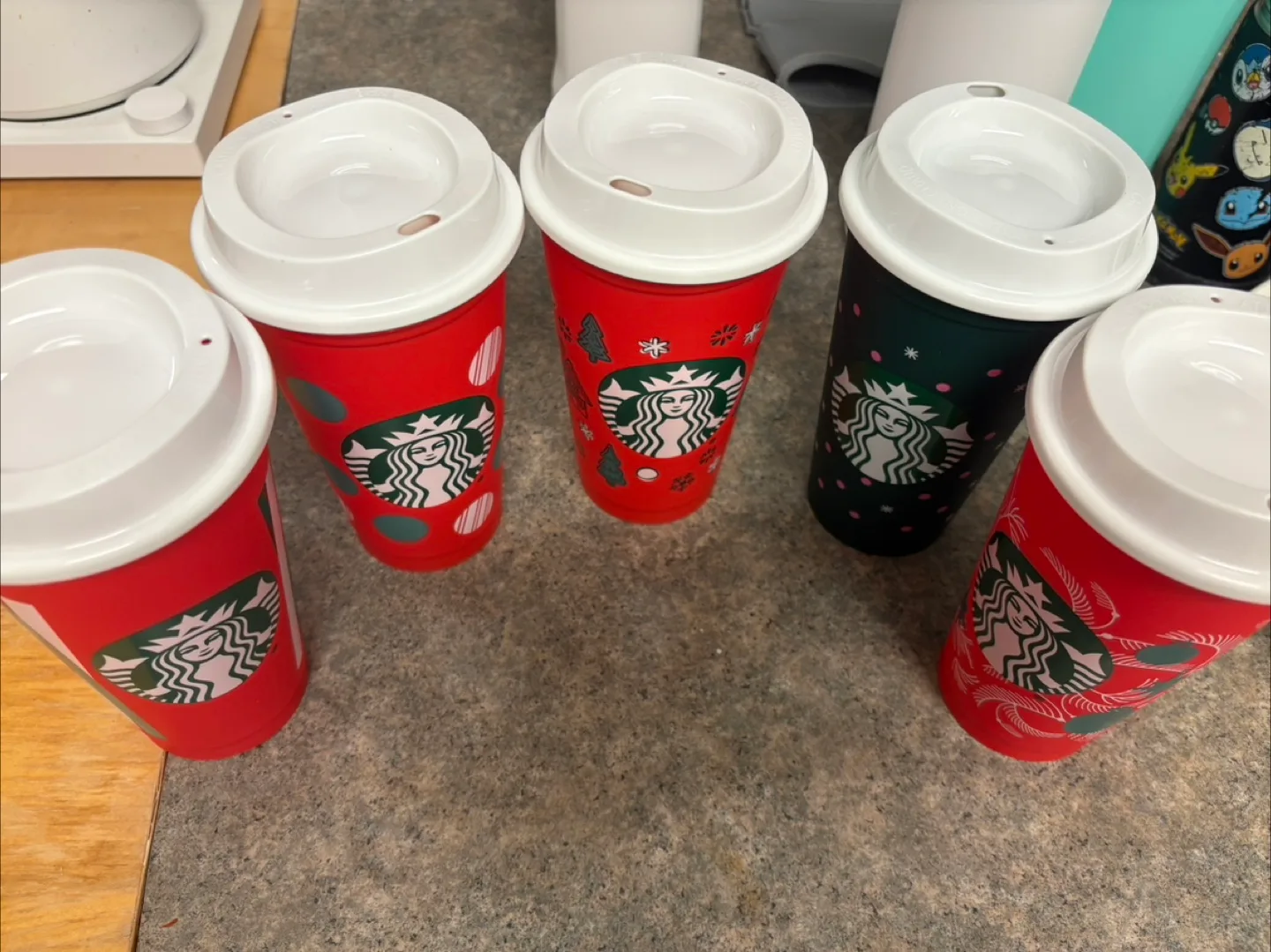 Starbucks Holiday Tumblers Color changing! thumbnail