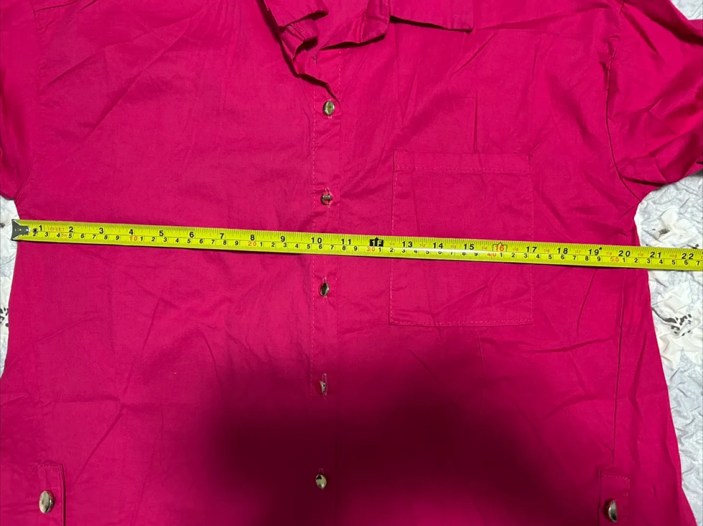 New Fuchsia Button-Down Shirt-L-XL image indicator(8)
