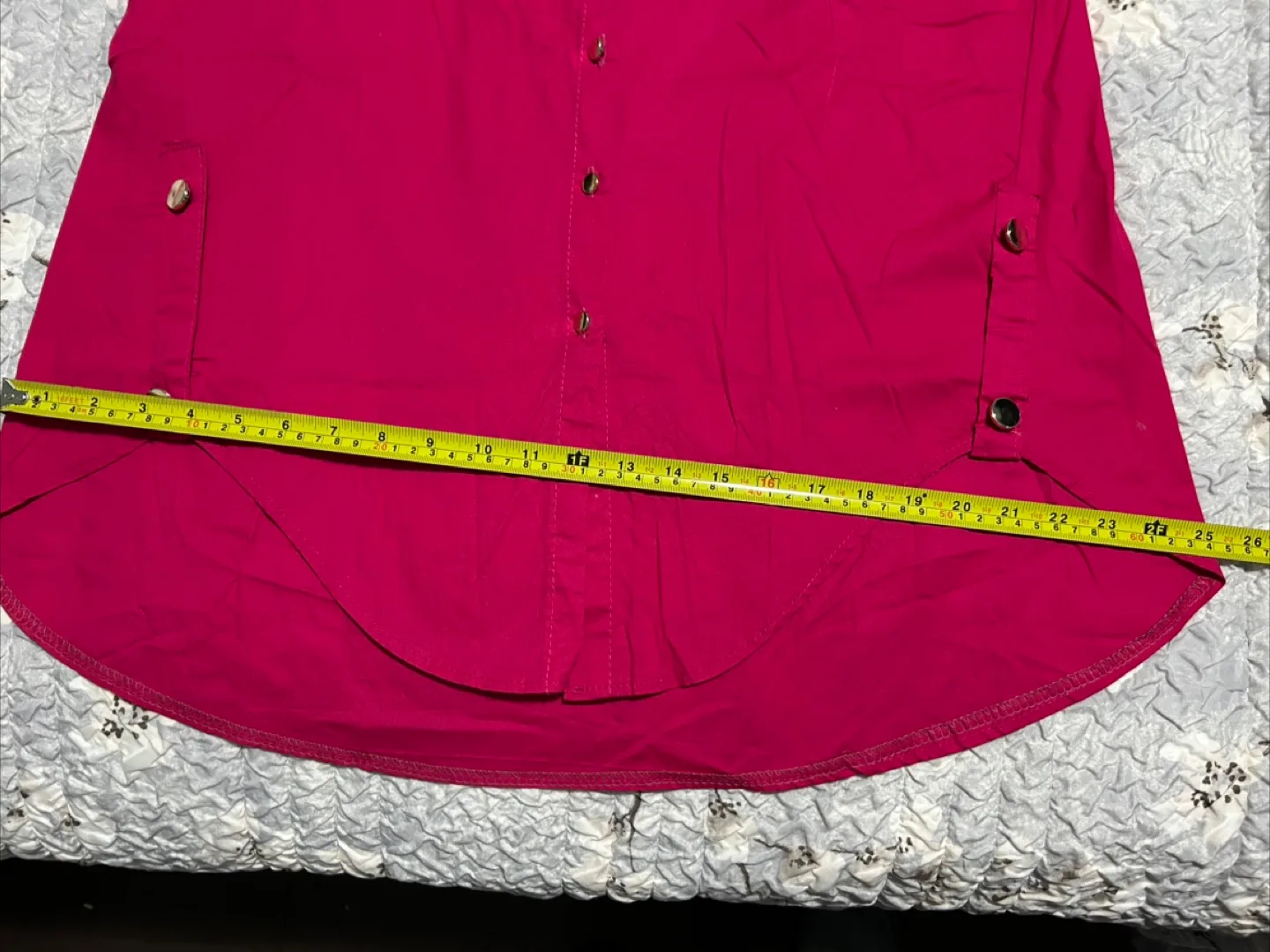 New Fuchsia Button-Down Shirt-L-XL image indicator(9)