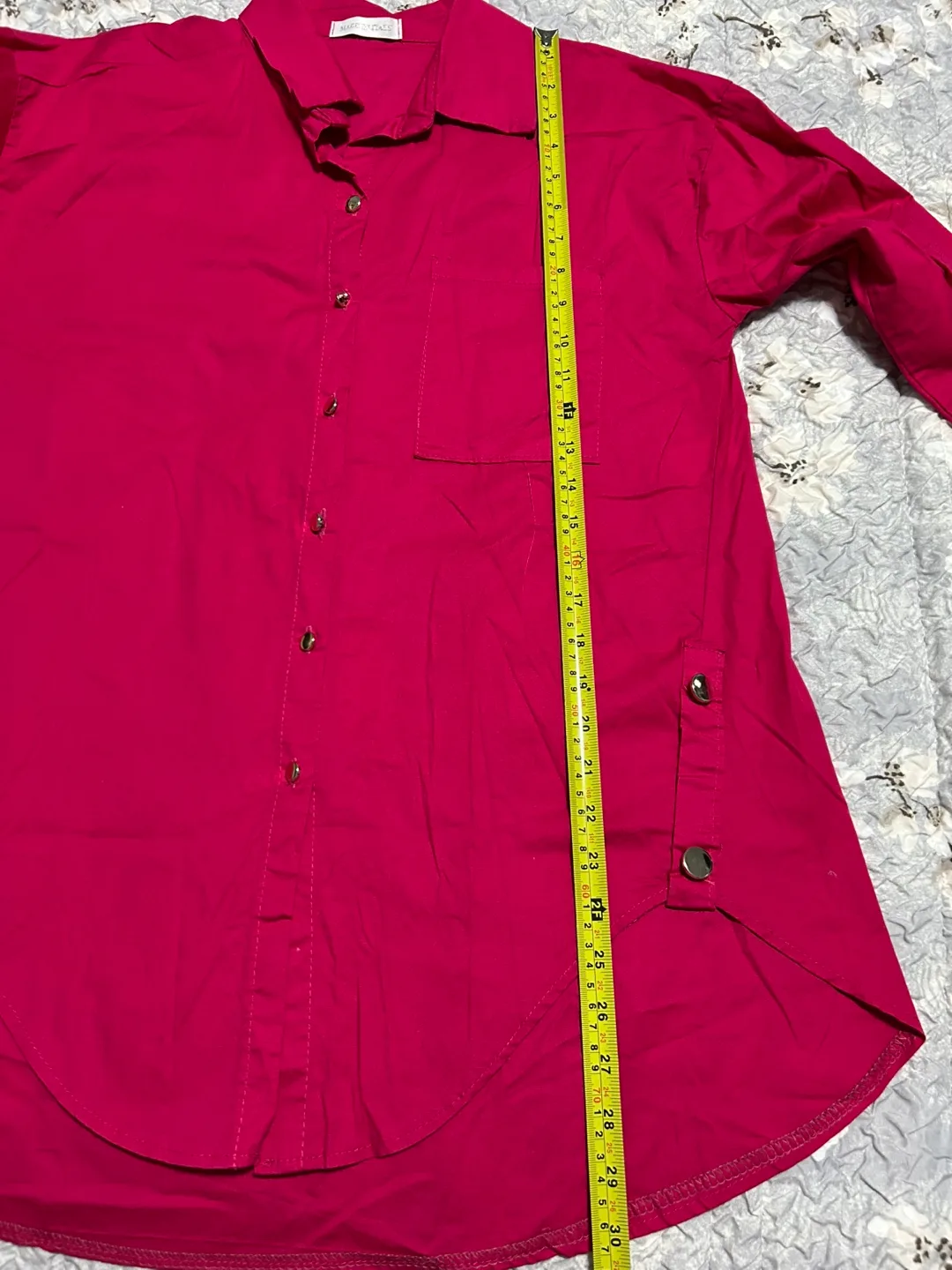 New Fuchsia Button-Down Shirt-L-XL image indicator(10)