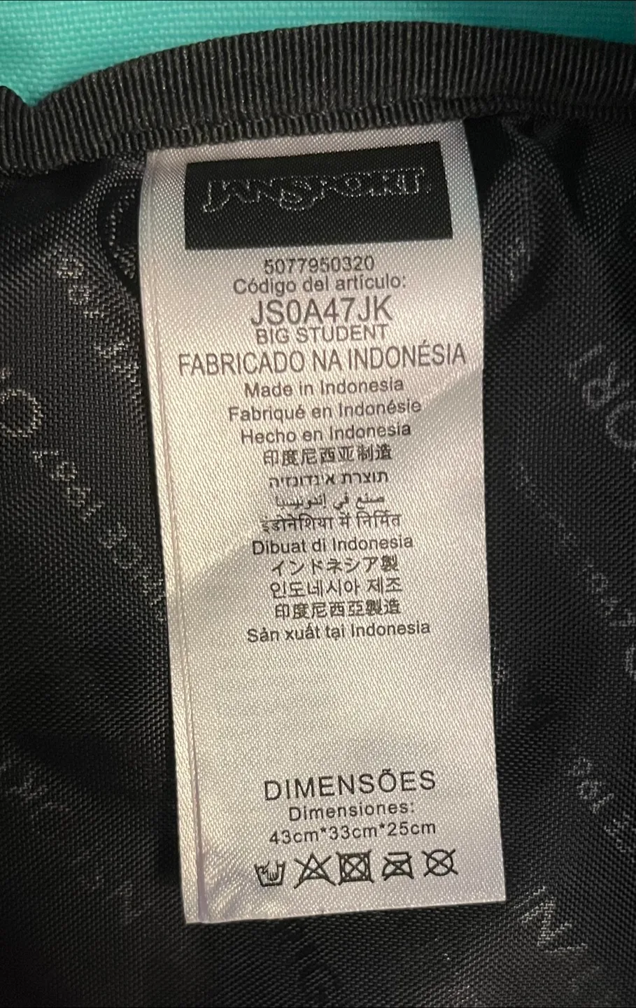 JanSport Big Student Backpack - Mint image indicator(3)