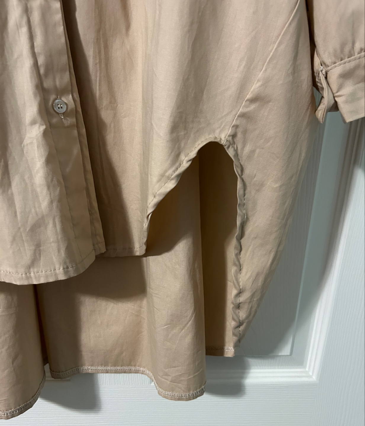 New Italy Moda Beige embellished shirt -1x-2x - photo 4