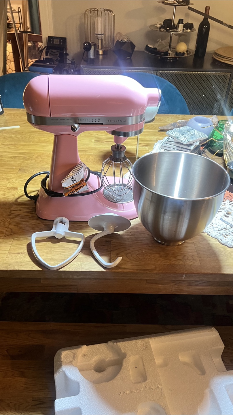 KitchenAid Artisan Mini 3.5 Quart Stand Mixer - Pink - photo 3