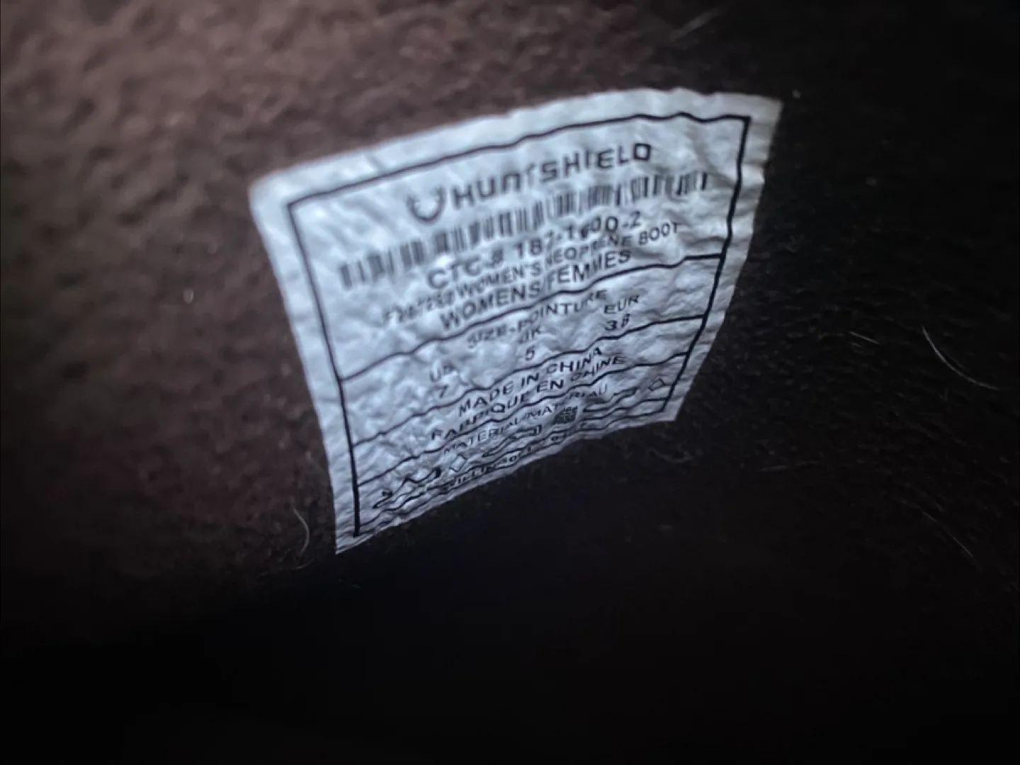 Huntshield Women's Neoprene Boots, Size 7 image indicator(4)