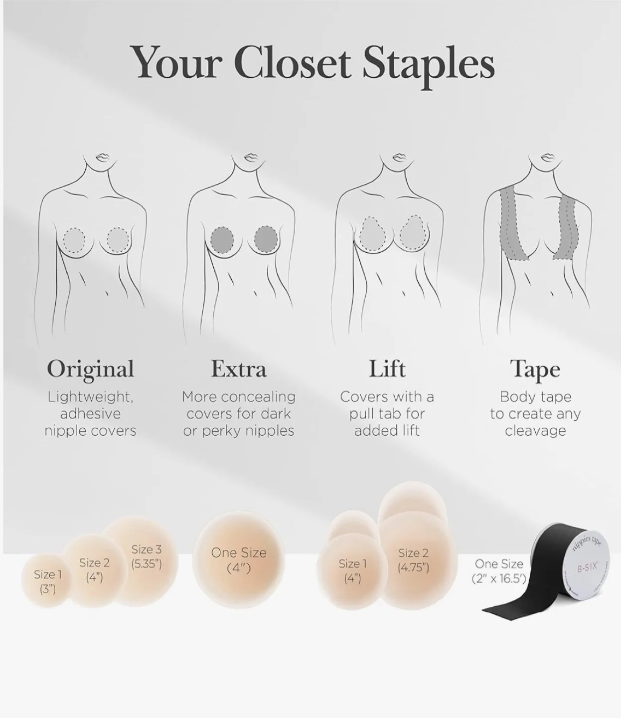 Adhesive Silicone Nipple Cover 🇨🇦 image indicator(3)