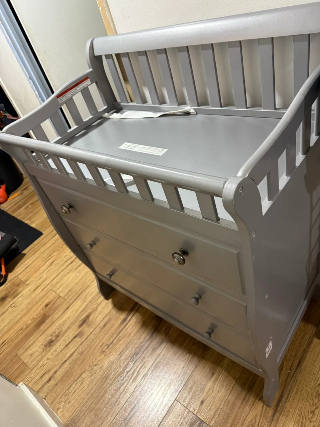 Dream On Me Changing Table with Drawers thumbnail