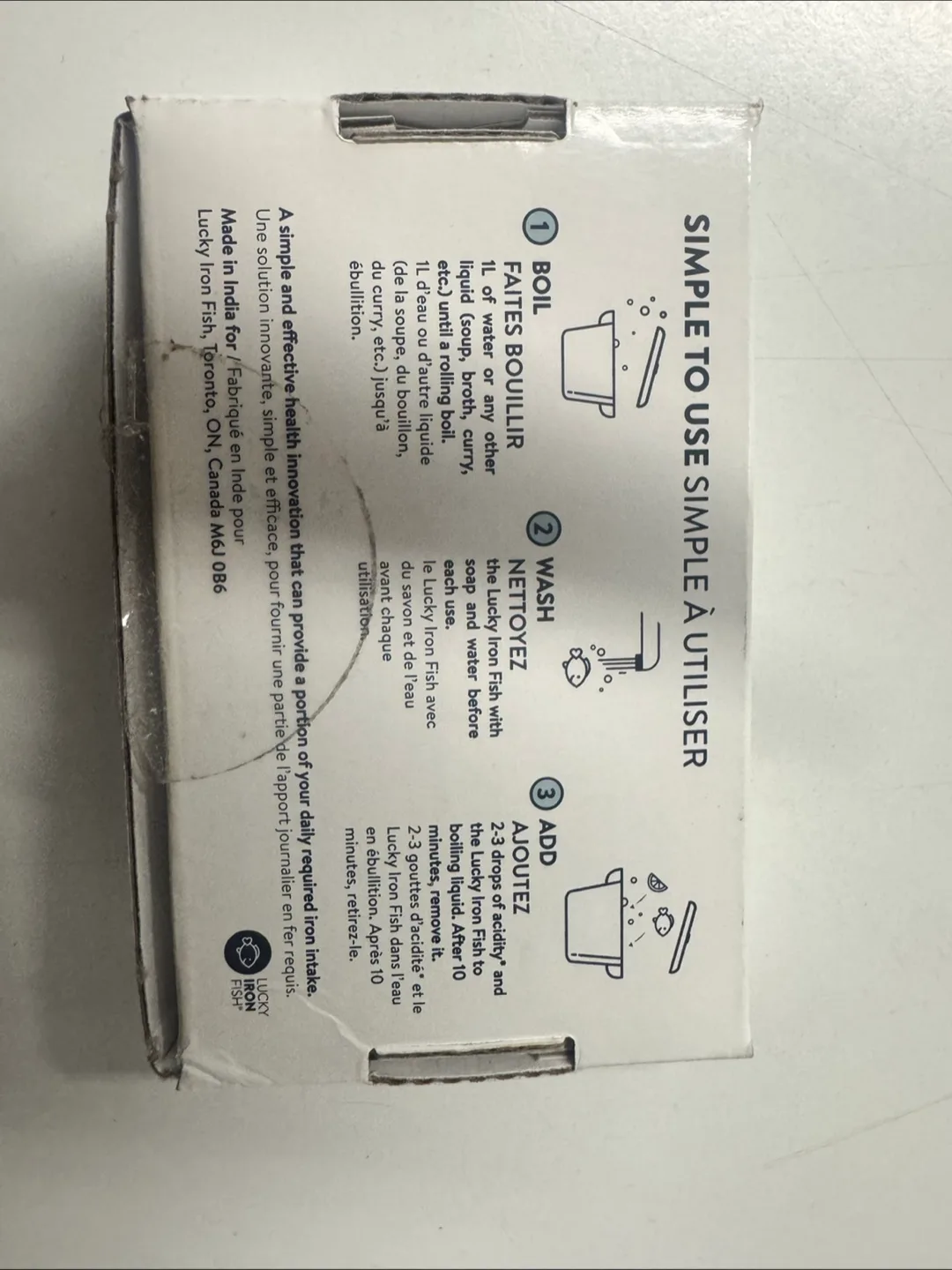 Lucky Iron Fish - Natural Iron Supplement image indicator(2)