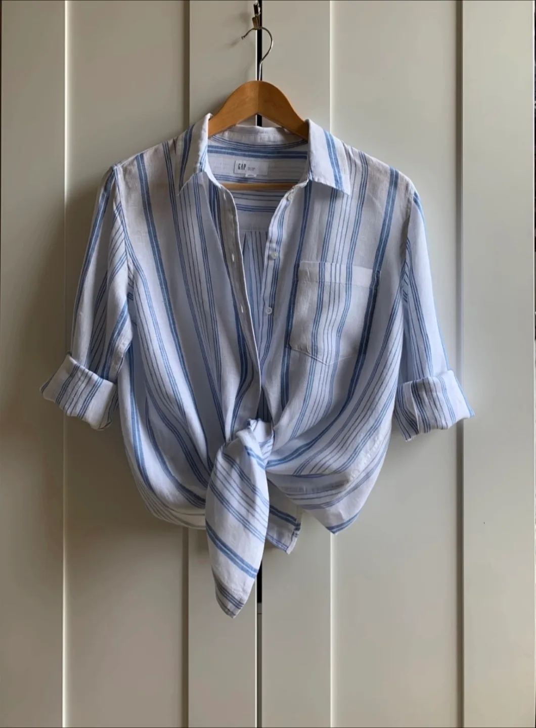 GAP 100% Linen Shirt thumbnail