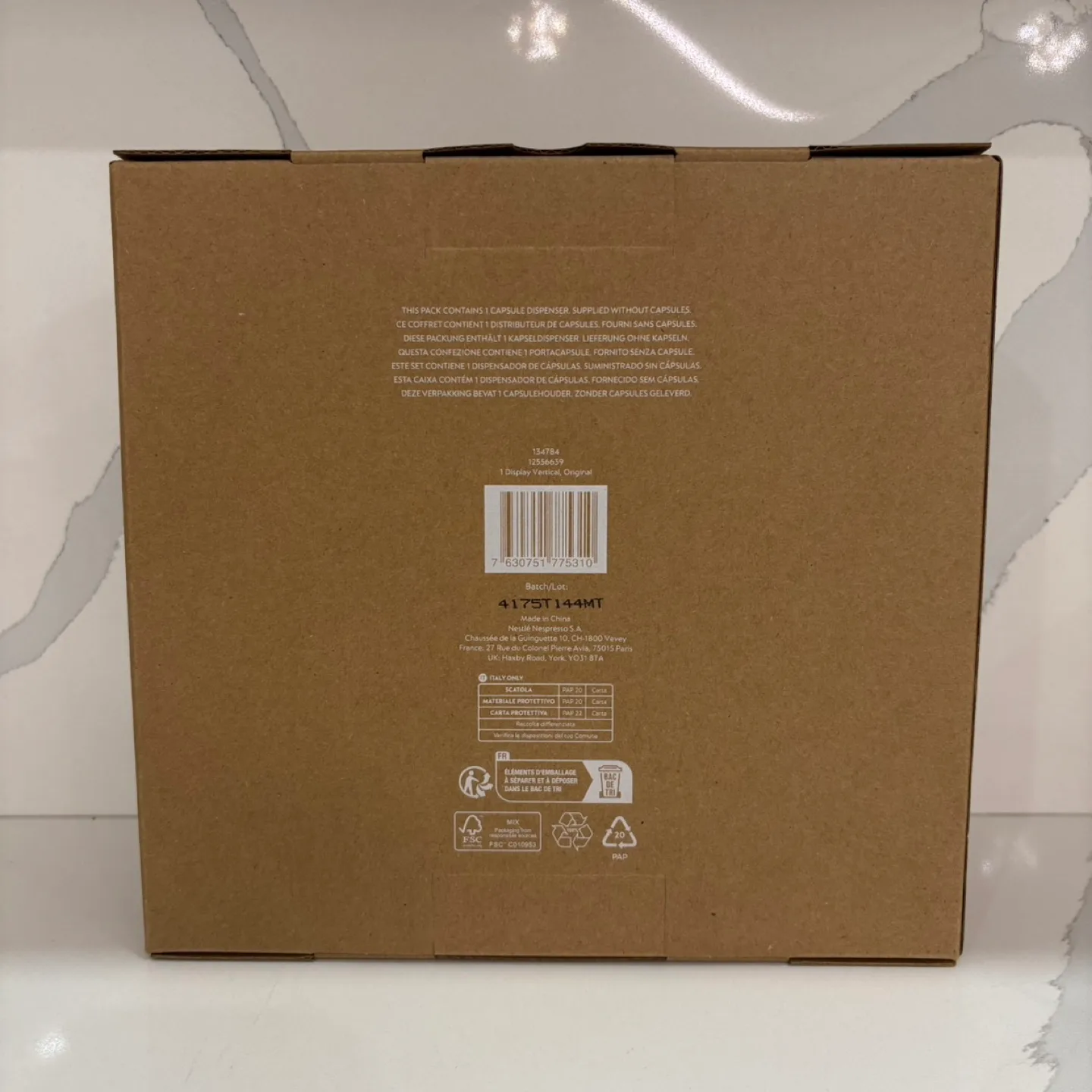 Nespresso Display Vertical Pod Holder image indicator(7)