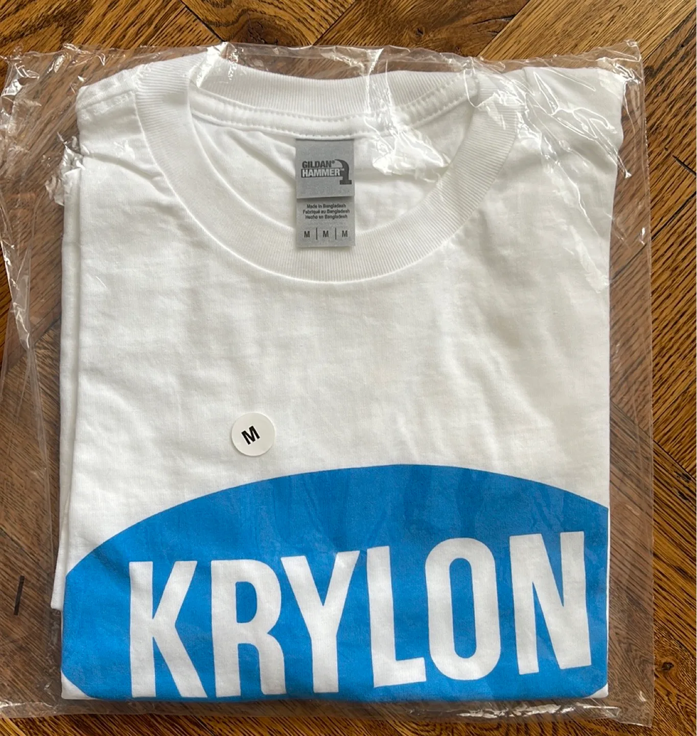 🥕New Gildan Hammer KRYLON White T-Shirt, Size M thumbnail