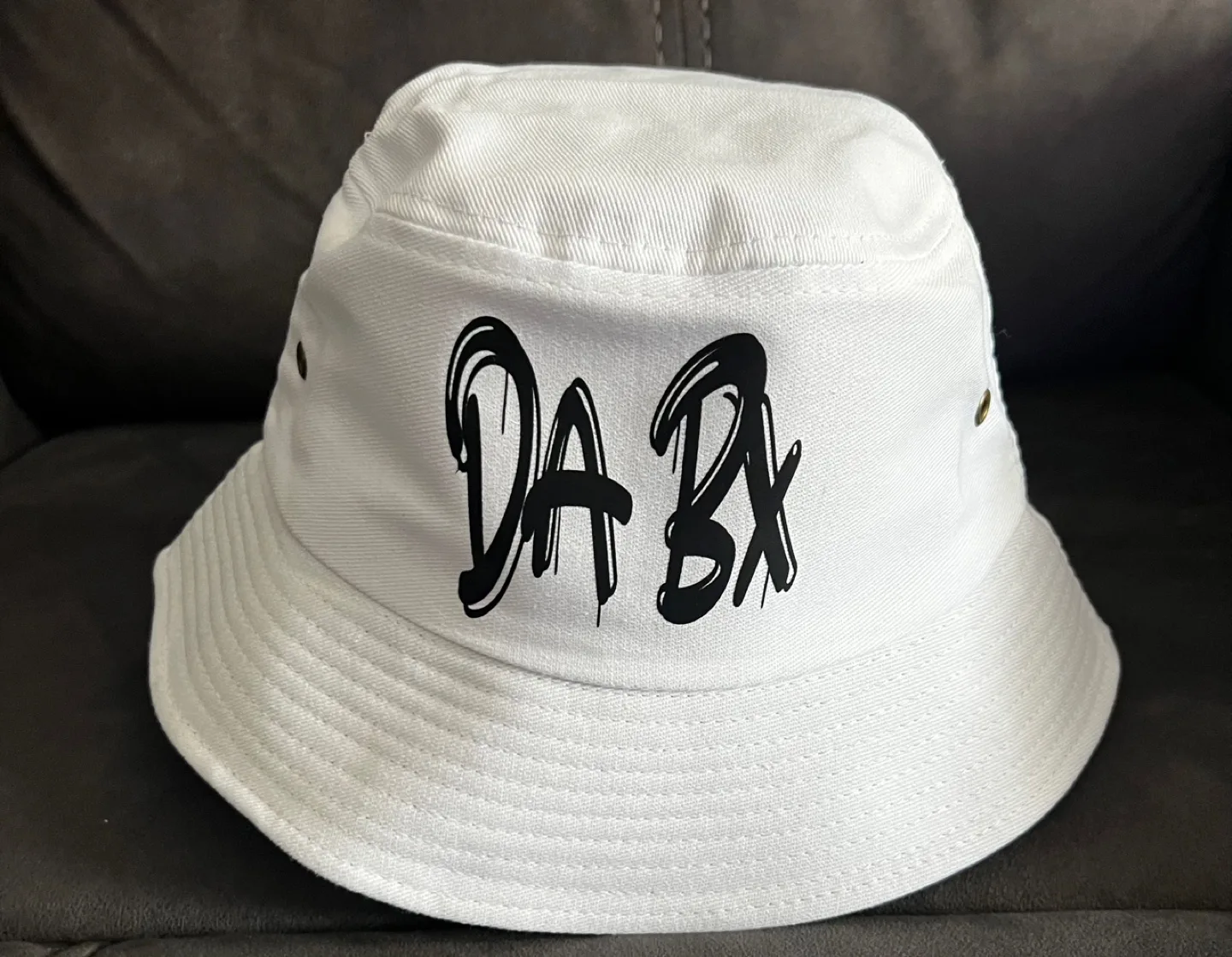 White Bucket Hat - DA BX thumbnail