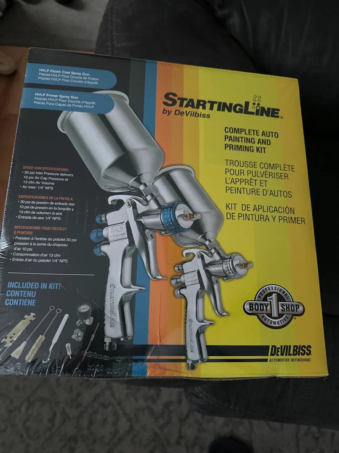 DeVilbiss StartingLine Auto Painting & Priming Kit thumbnail