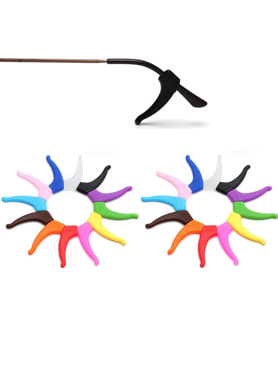 Eyeglass Ear Grips - Anti-Slip Comfort image indicator(2)