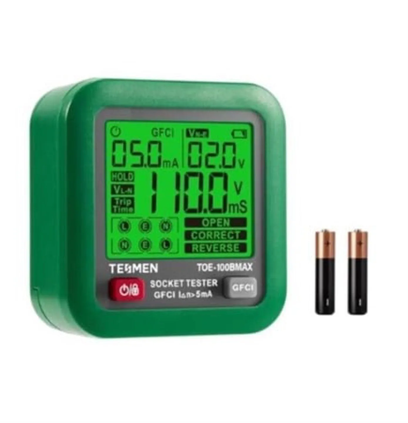 TESMEN TOE-100BMAX Socket Tester - New in Box! image indicator(2)