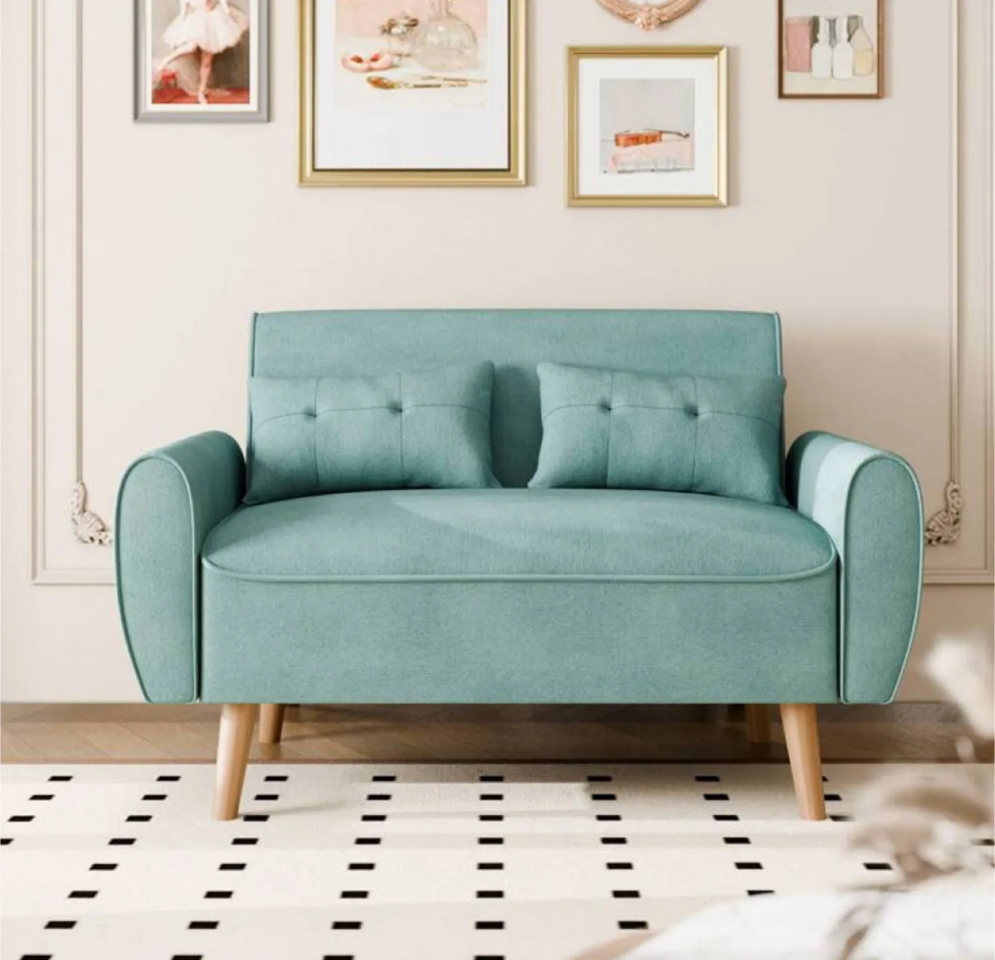 Mint Loveseat Sofa - 47” Wide thumbnail