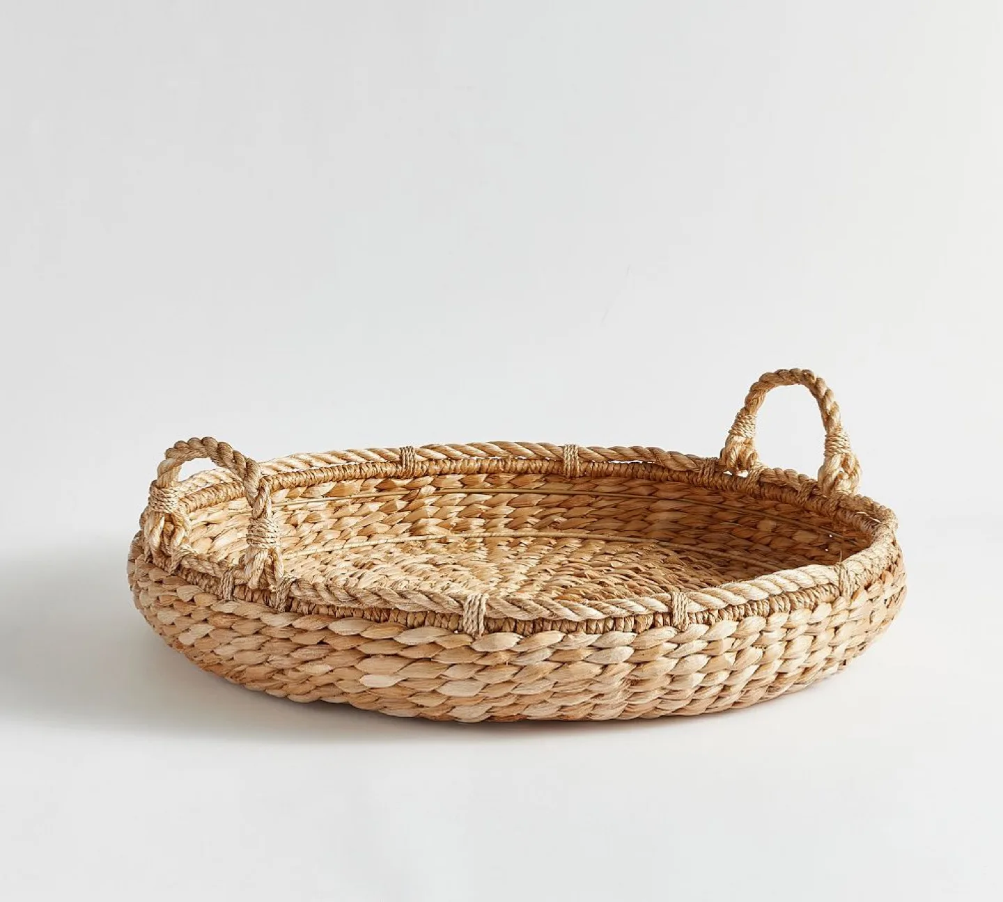 Handwoven Twisted Seagrass Tray - Pottery Barn thumbnail