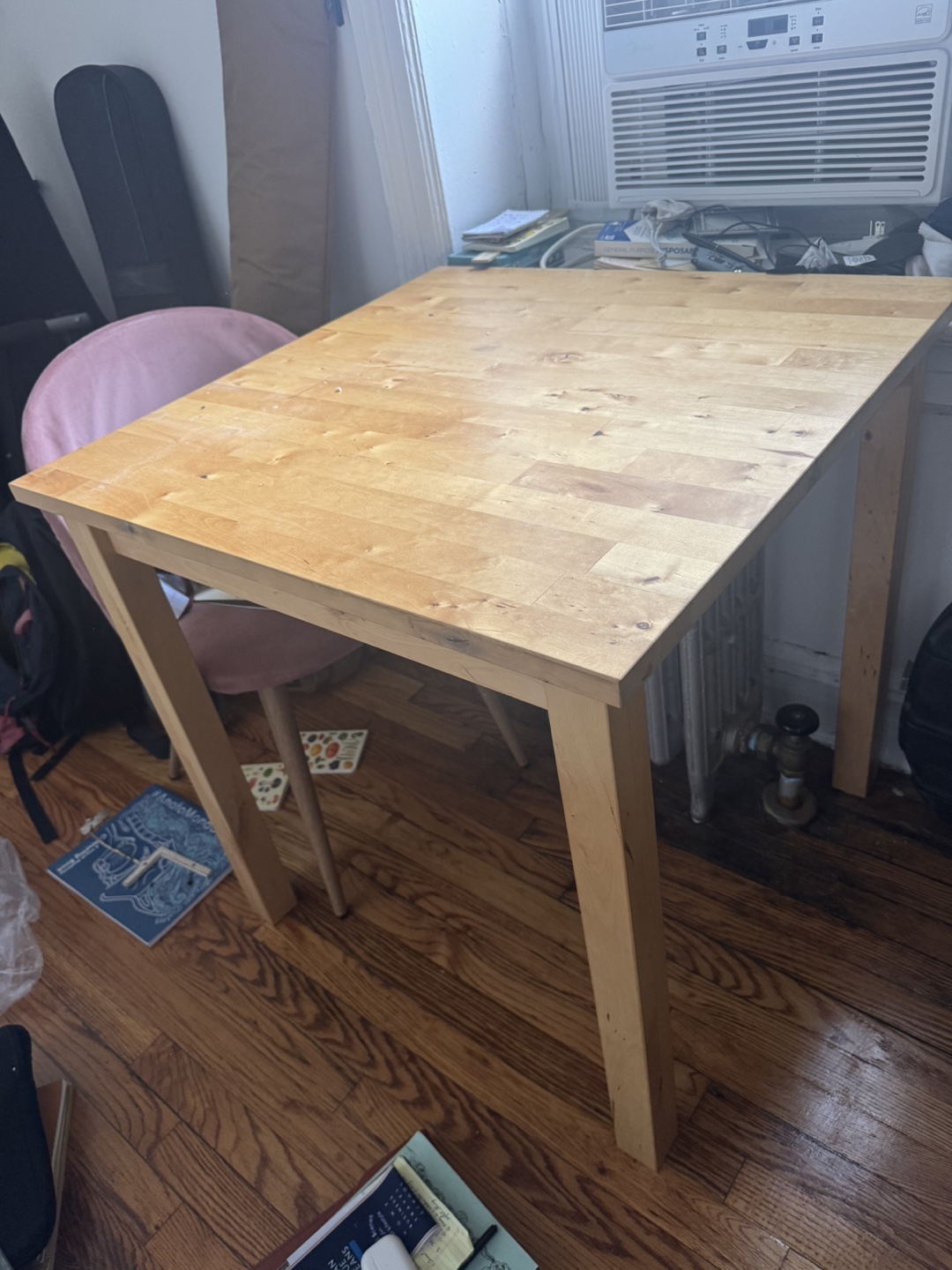 IKEA Square Dining Table - Light Wood