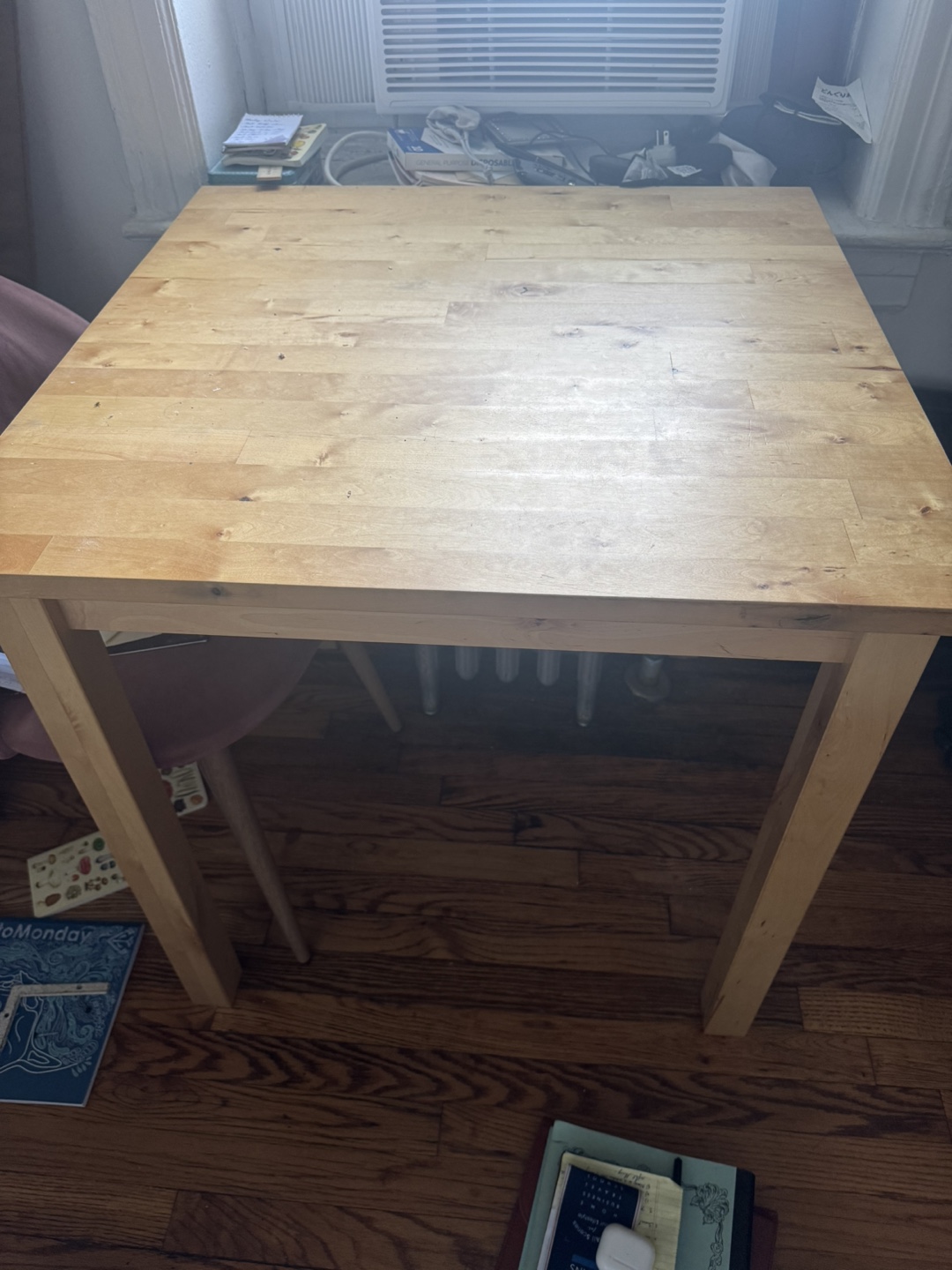 IKEA Square Dining Table - Light Wood - photo 2