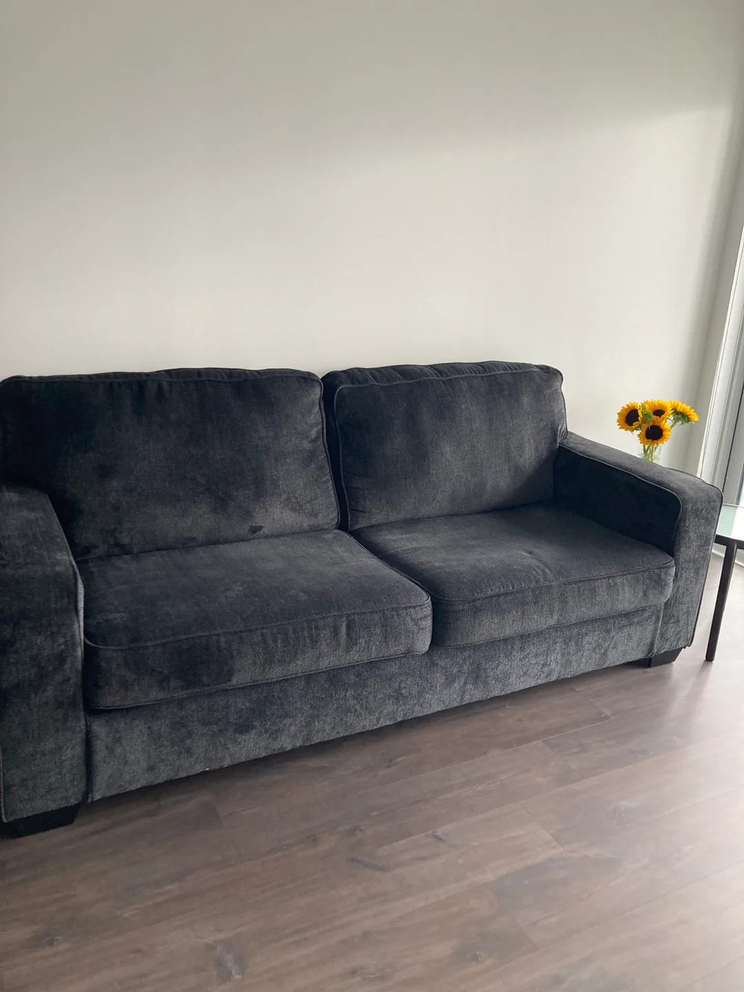 Comfortable Navy Sofa thumbnail