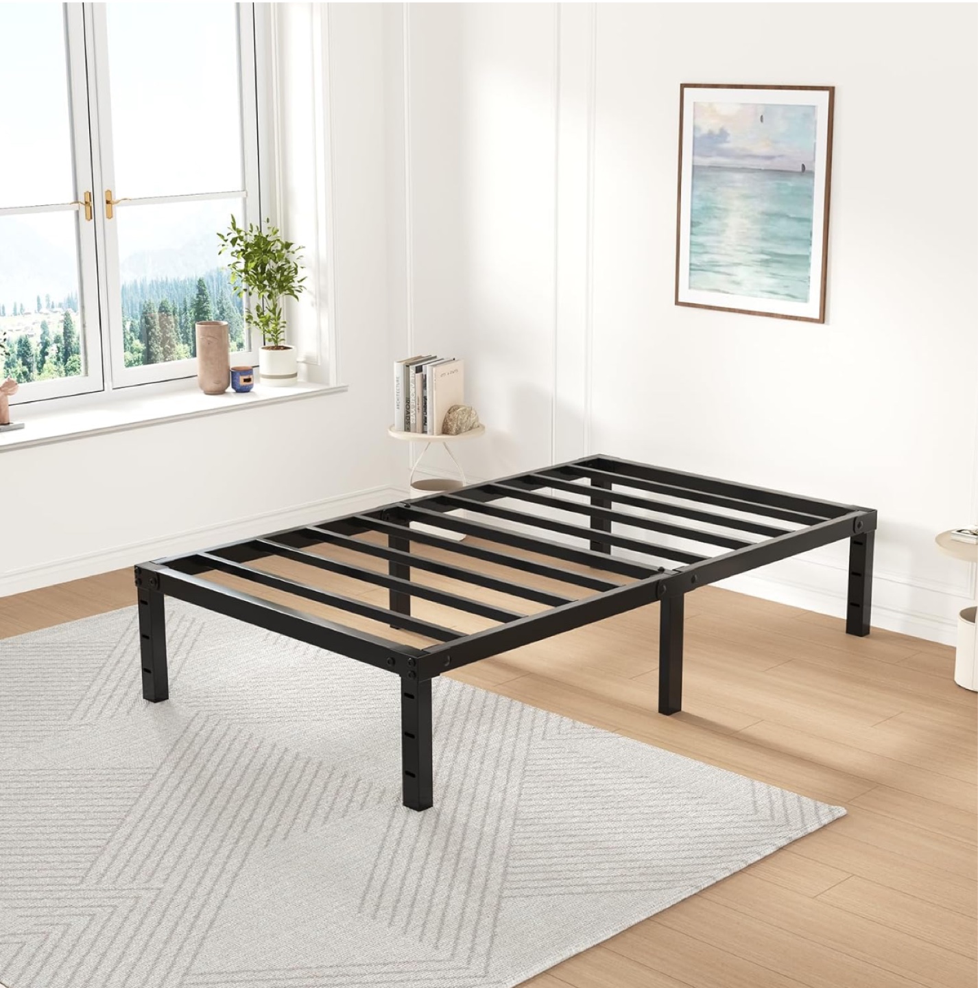 Twin Size Metal Bed Frame