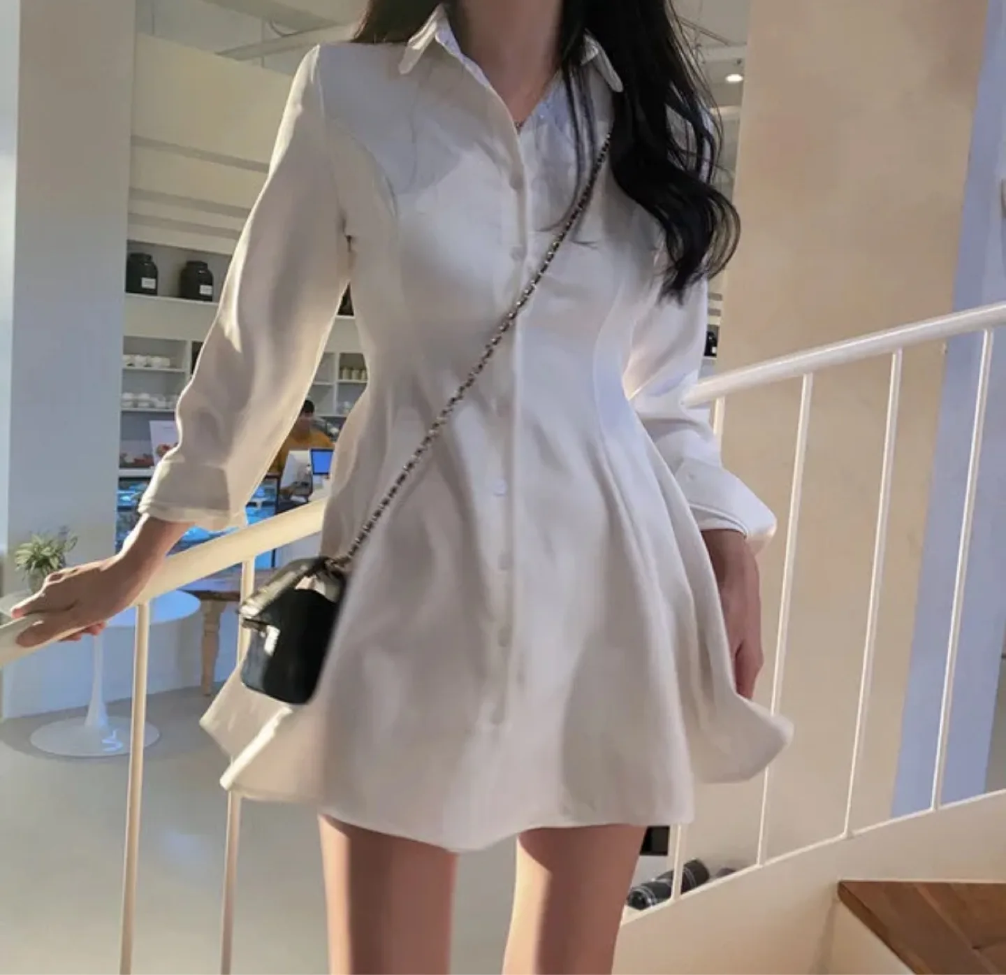 White Shirt Dress thumbnail
