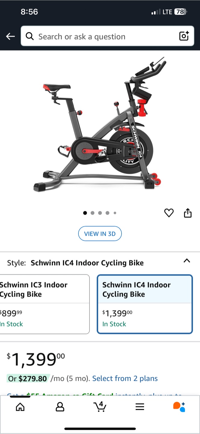 Schwinn Fitness IC4 Bike Siries Brand new!!! - photo 4