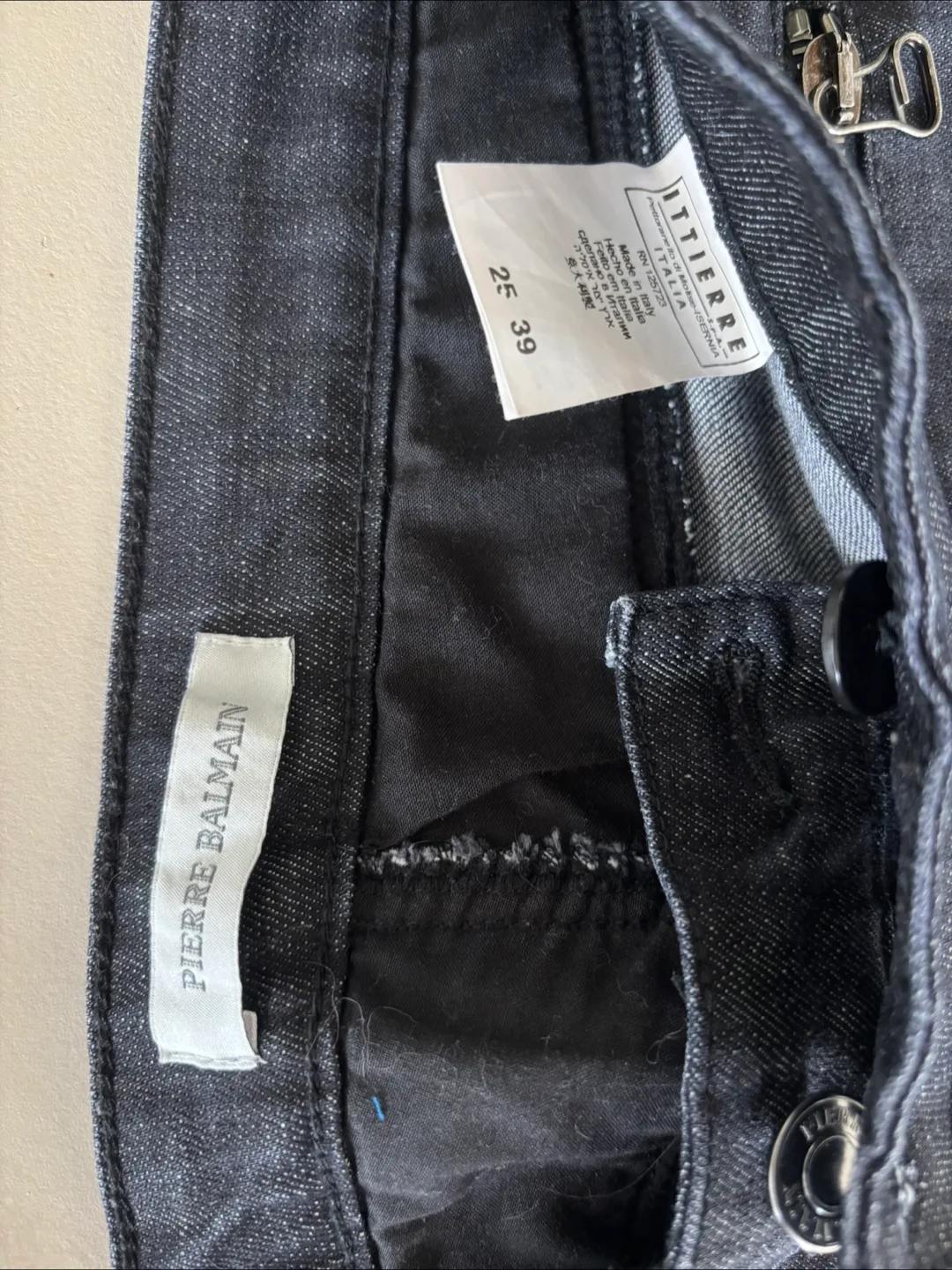 Pierre Balmain Black Jeans image indicator(7)
