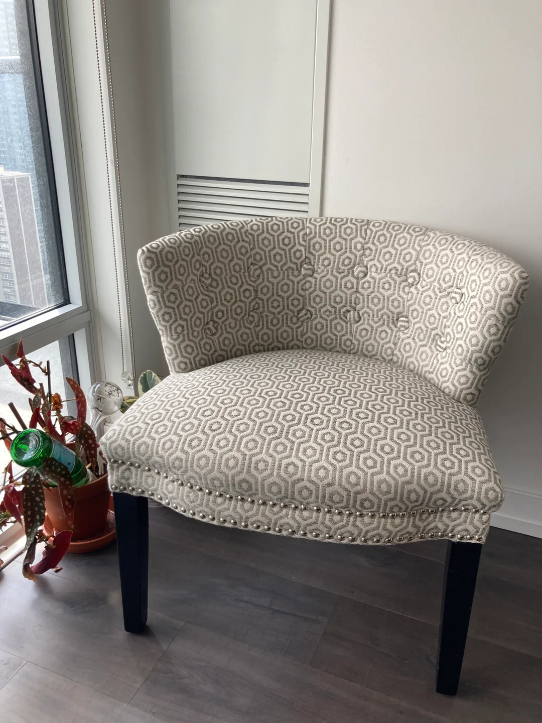 Patterned Accent Chair thumbnail